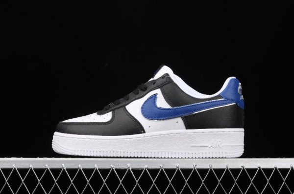 New Release 30cm Air Force 1 07 Low Black White Blue 715889 200 Sneakers 1 600x397