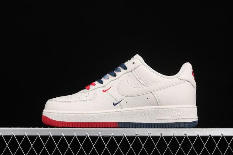 Cheap Deal Nike Air Force 1 07 SU19 Rice White Red Blue CT1989-102 ...