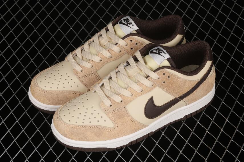 Fashion Trends Nike Dunk Low Retro Prm Cheetah Rice White Brown DH7913-200 Shoes â New Drop Jordans