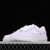 Latest Nike Air Force 1 Pixel Violet White CK6649 500 Womens Shoes 2 100x100