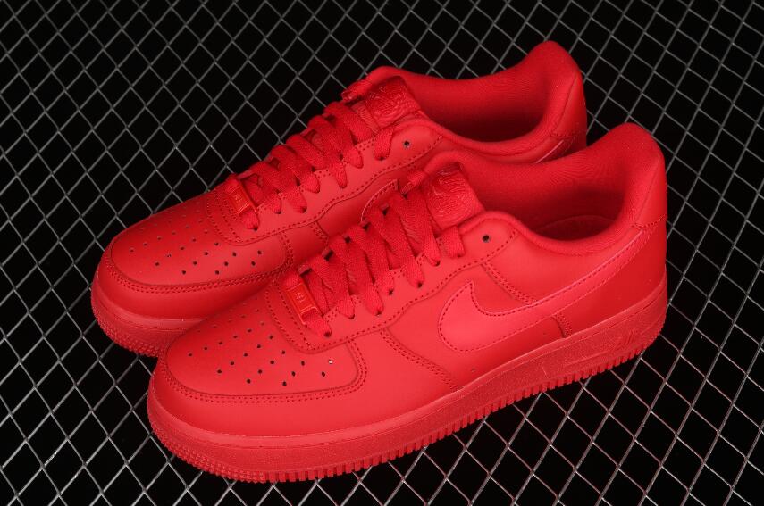 Latest Release Nike Air Force 1 07 Red CW6999-600 Sneakers for Cheap ...