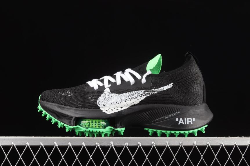 Nike Air Zoom Tempo NEXT% Ow CV0697-001 Black White – New Drop Jordans
